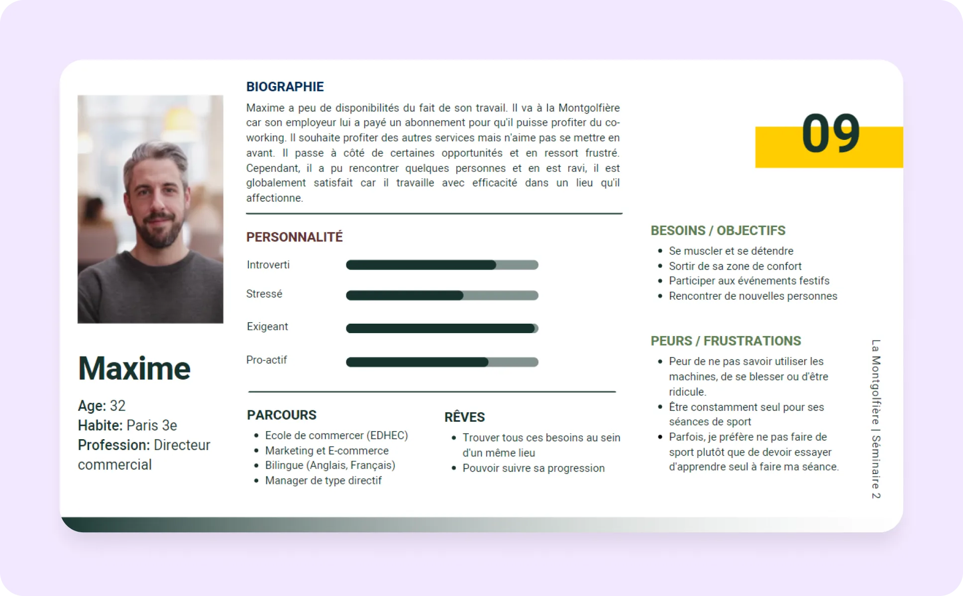 Recherche utilisateur auprès des adhérents du club